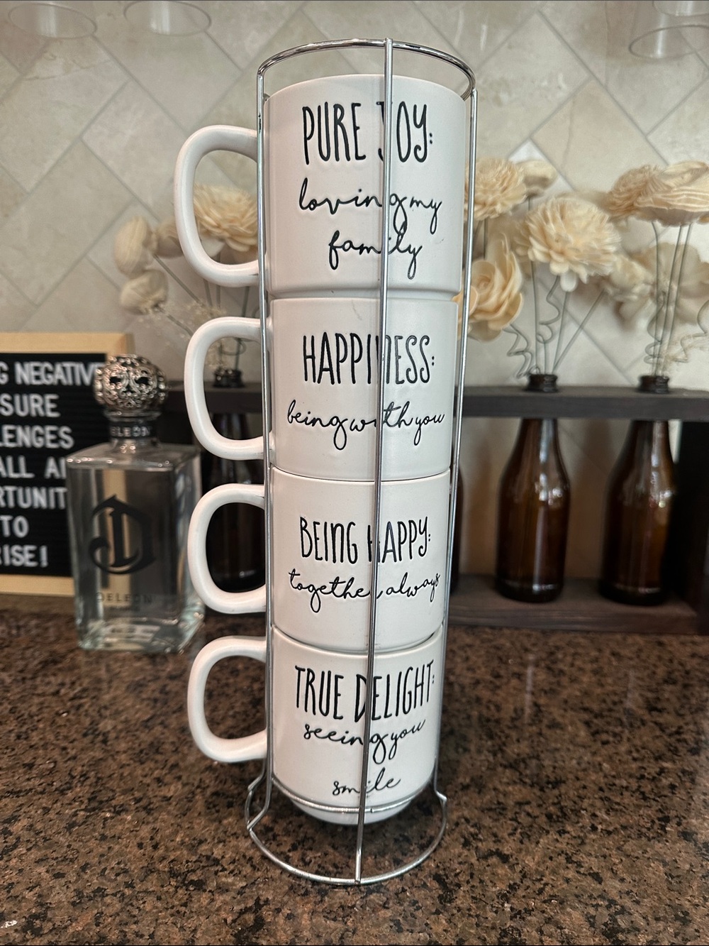 Sheffield Home White Ceramic Mug with Script Logo